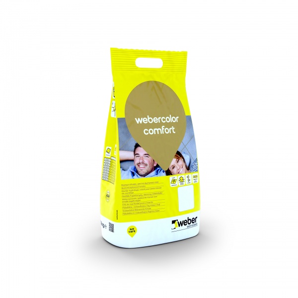 Weber Webercolor Comfort cementes fugázó 2 kg, 1. színcsoport