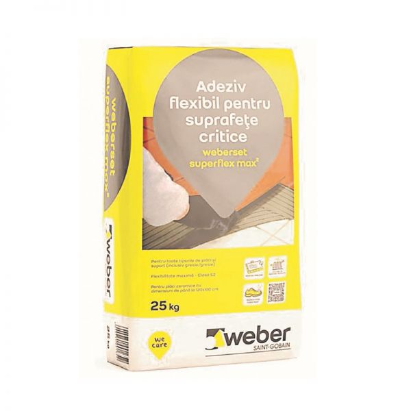 Weber Weberset Superflex Max flexibilis ragasztó 25 kg