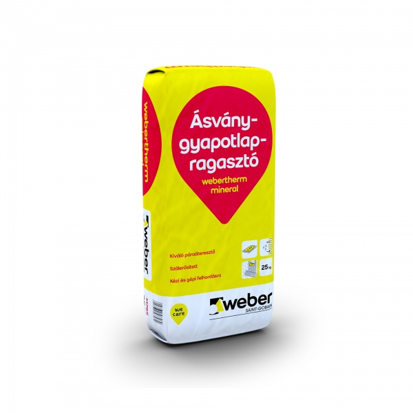 Weber Webertherm Mineral ásványgyapot ragasztó - 25kg